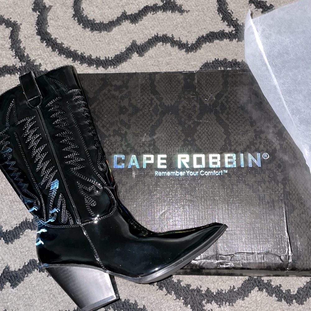 Foxblood Gothic Cowboy boots!
